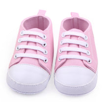 Baby Boy Girls Toddler Canvas Shoes Soft Sole Antislip Crib First Walkers 12 Colors SM6