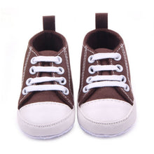 Baby Boy Girls Toddler Canvas Shoes Soft Sole Antislip Crib First Walkers 12 Colors SM6