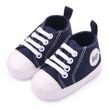 Baby Boy Girls Toddler Canvas Shoes Soft Sole Antislip Crib First Walkers 12 Colors SM6