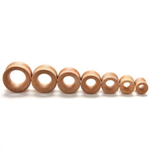 Body Jewelry Hollow Plug Piercing Ear Exp er Natural Wooden Plugs Gauges Flesh Ear Tunnels SM6