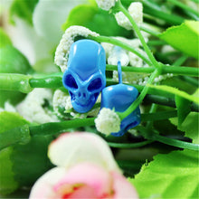 Fashion Skeleton Earring for Women Rhinestone Crystal Stud Earrings SM6