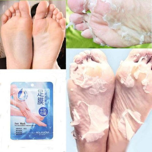 Baby Exfoliating Foot Mask Peeling Remove Dead Skin Cuticles Feet Care PY1 SM6