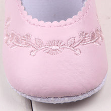 Newborn 0-12 Months Baby Girls PU Leather Shoes Princess Flower Crib Outdoor Kids ShoesSM6