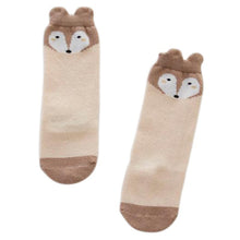 born 0-4Years Kids Girl Boy Animal Pattern Anti-slip Knee High Baby Socks SM6