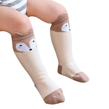 born 0-4Years Kids Girl Boy Animal Pattern Anti-slip Knee High Baby Socks SM6