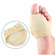 1 Pair Nursing Pad Open Toe Socks Women Men Foot Care Soft Pad Sweat Absorber Invisible SM6