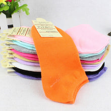 and Ladies Girls Cotton Boat Socks Casual Candy Color Sock PY6 SM6