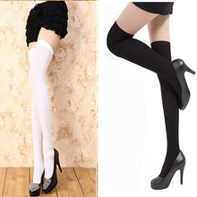 1 Pair Velvet High Socks Women Fashion Over Knee High Temptation Stretch Nylon Socks New #3546 SM6