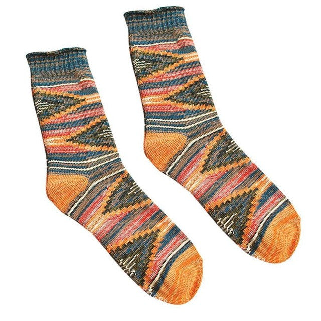 1 Pair Womens  Socks Cotton Wool Thick Warm Socks New Fashion Socks Female 3 Colors &22 SM6