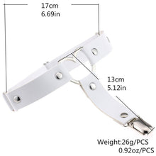 1 Pairs PU Garter Belts Sexy Ladies Elasticity Harness Heart Leg Chain Garter Belts Cosplay Tool Sous Vetement Femme Sexy#112 SM6