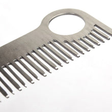 EDC Stainless Steel Polished Medium Tooth Comb Tactical Pocket Outdoor Toos SM6