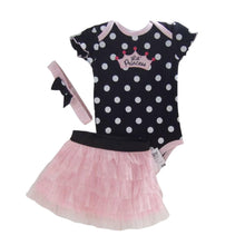 1 Set born Infant Baby Girl Clothing Polka Dot Headband  Romper  TUTU Outfit Clothes 3pcss Sets  SM6
