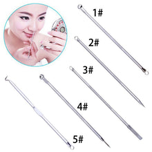 Acne Blemish Pimple Extractor Tool Blackhead Comedone Remover Color Silver Plated PE3 SM6