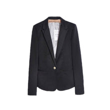 Casual Slim Solid Women Suit Blazer Women C y Color Jacket Coat Single Button Work Suit Outwear With Lining Vogue SM6