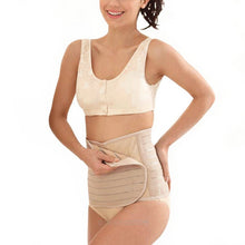 Women bullet breathable postpartum belly belted waist slimming Prevent gastroptosis body shaper belt SM6
