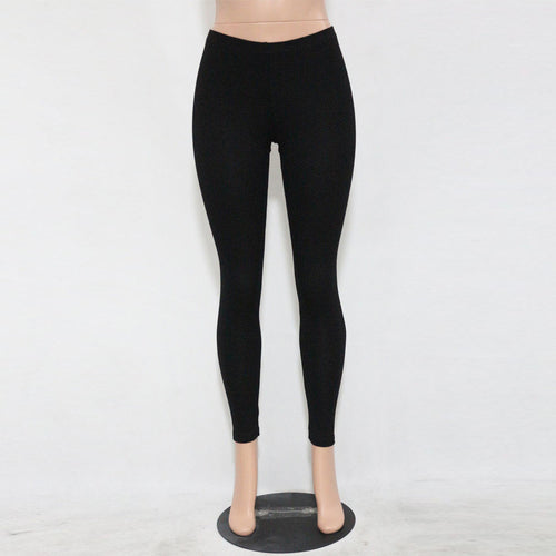 10 Colors High Waist Sexy Women Leggings Plus Size S-XL Candy Color Elastic Casual Slim Fitness Pencil Pants  SM6