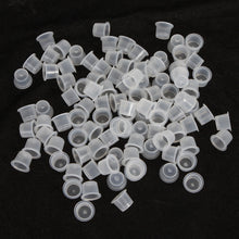 100 Pcs Large Size 18mm Plastic Tattoo Ink Cap Cups Supply SM6