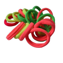 10PCS Elastic Rope Ring Hairb  Women Girls Hair B  Ponytail Holder SM6