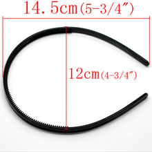 10PCS Headb s Plastic hairb s Ladies Girls Kids Simple Style Hair Hoops Teeth c y color SM6