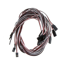 10Pcs 1000mm 1m Servo Extension Lead Wire Cable with All adapter plugs for RC Car Quadcopter Servo Receiver Connection SM6
