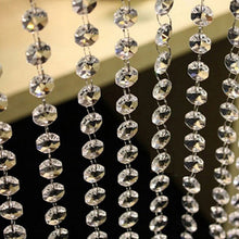 10pcss 1M/33 Foot Wedding DIY Decor Acrylic Crystal Beads Curtain Strand Garland PY6 SM6
