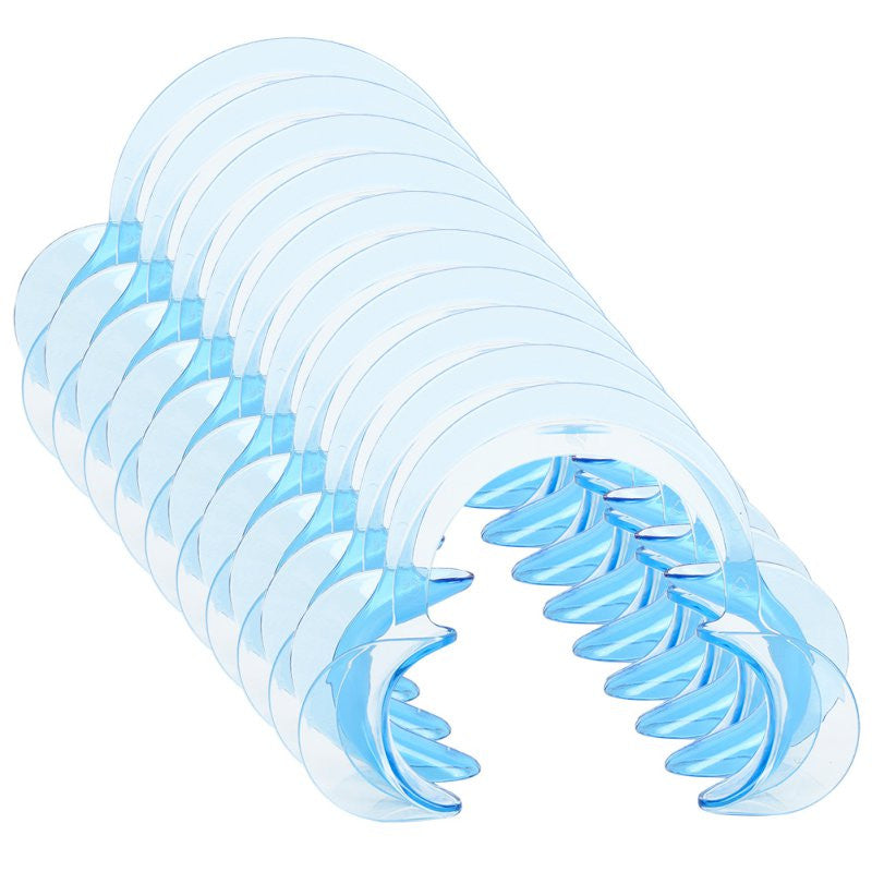 10pcss 3 size C Shape Teeth Whitening Dental Equipment Intraoral Cheek Retractor Lip Mouth Opener Tooth Whitener SM6