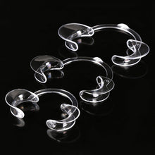 10pcss 3 size C Shape Teeth Whitening Dental Equipment Intraoral Cheek Retractor Lip Mouth Opener Tooth Whitener SM6