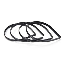 10Pcs White Black Women Lady Plastic Hair B  Headb  No Teeth Girl Hair Tool SM6