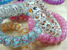 10Pcs women Girl Hairb  Headb  Telephone Cord Elastic Ponytail Holders Hair Ring Scrunchies For Girl Rubber B  Tie SM6