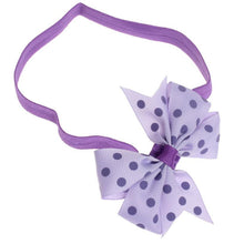 10pcs Dot Elastic Hair Bands Cute Bowknot Hair Elastic Girls Accessories Korean Hair Accesories Elastique Cheveux#121 SM6