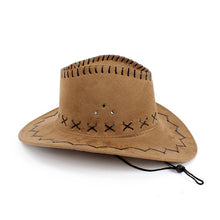 12 Colors Retro Western Cowboy Bucket Brim Hat Cap Men Women Unisex Sunscreen Knight Hats With Rope PY1 SM6