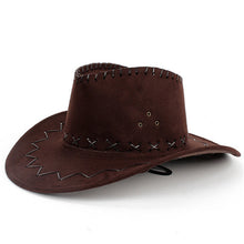 12 Colors Retro Western Cowboy Bucket Brim Hat Cap Men Women Unisex Sunscreen Knight Hats With Rope PY1 SM6