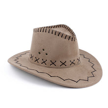 12 Colors Retro Western Cowboy Bucket Brim Hat Cap Men Women Unisex Sunscreen Knight Hats With Rope PY1 SM6