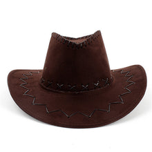 12 Colors Retro Western Cowboy Bucket Brim Hat Cap Men Women Unisex Sunscreen Knight Hats With Rope PY1 SM6