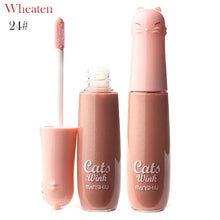 12 Colors Women's Charm Make Up Lip Gloss Cartoon Cat Lid Liquid Lip Tint Cosmetics SM6