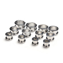 12Pcs Surgical Stainless Steel Screw-Fix Flesh Tunnels Ear Plugs 316L Ear Exp ers SM6
