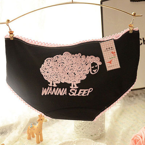 13 Color Underwear Women Cartoon Briefs Girl Cute Cotton Comfort Underpants Candy Color Women Panties PY3 SM6