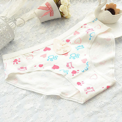 15 Color Plus Size M-XXXL Cotton Sexy Women Underwear Soft Panties Pink Large Code Women's Panties Briefs PY3 SM6