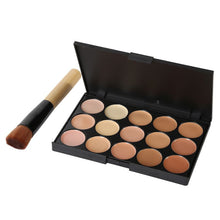 15 Colors Professional Maquiagem Salon Concealer Palette Makeup Party Contour Palette Face Cream Women Makeup Palette PE3 SM6