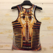 15 Styles New Men 3D Animals Pharaoh Print T-shirt Tee Blouse Tops Leasure Waistcoat Vest Size M L XLSM6