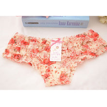 16 Colors Women Rainbow Bowknot Boyshorts Sexy Dot Underwear Women Lace Ruffles Sheer Panties Butt Lifter Briefs PY3 SM6