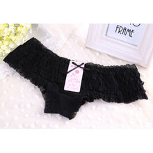 16 Colors Women Rainbow Bowknot Boyshorts Sexy Dot Underwear Women Lace Ruffles Sheer Panties Butt Lifter Briefs PY3 SM6