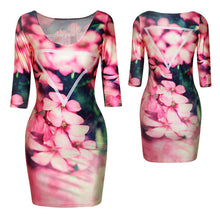 18 Colors Women Sexy Slim Dress Fit 3D Animal Print Space Galaxy Bodycon Mini Dresses  SM6