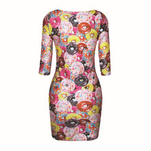 18 Colors Women Sexy Slim Dress Fit 3D Animal Print Space Galaxy Bodycon Mini Dresses  SM6