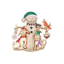 18 Styles Crystal Rhinestone Enamel Brooch Pin Wedding Party Christmas Gifts Brooches for Women Jewelry SM6