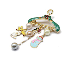 18 Styles Crystal Rhinestone Enamel Brooch Pin Wedding Party Christmas Gifts Brooches for Women Jewelry SM6