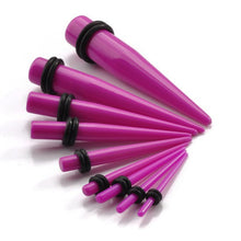 18Pcs Acrylic Ear Plug Taper Kit Gauges Ear Exp er Stretcher Stretching Piercing Women Mens Body Jewelry SM6