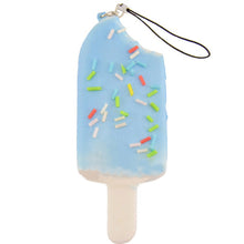 1P Squishy Bread Chocolate Sprinkles Popsicle Phone Straps Soft Scented Charms SM6