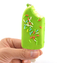 1P Squishy Bread Chocolate Sprinkles Popsicle Phone Straps Soft Scented Charms SM6