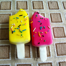 1P Squishy Bread Chocolate Sprinkles Popsicle Phone Straps Soft Scented Charms SM6